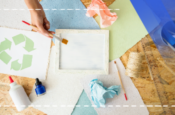 Printmaking Workshop Training with Sustainable Materials